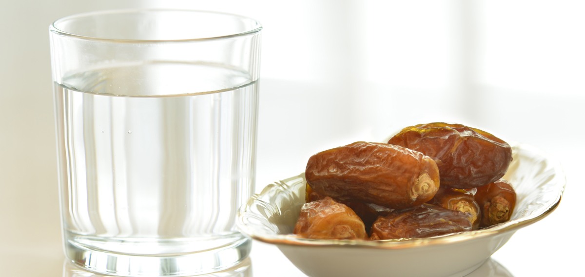 water and dates