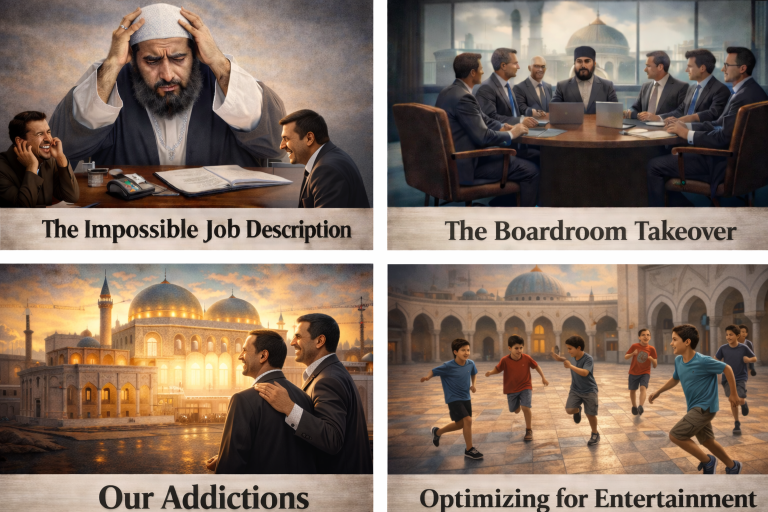 The Pain We Feel But Don’t Name: Four Broken Pieces